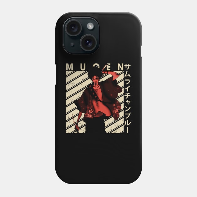 Retro Mugen Japanese Anime Phone Case by Cierra Bauch