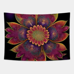 Golden Elegance Tapestry