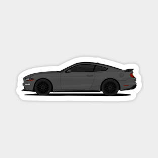 MUSTANG GT DARK-GREY Magnet