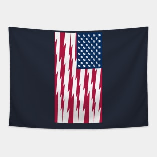 LA Spangled Lightning Tapestry