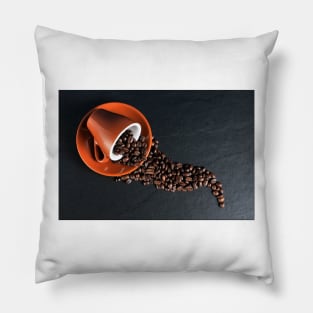 pay me in coffee Pillow