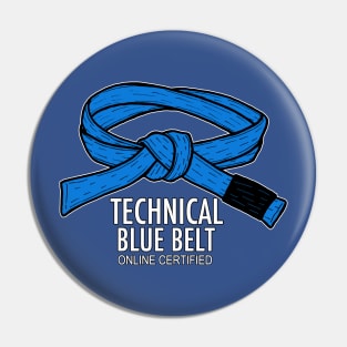 Blue Belt Pin