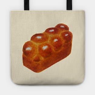 Brioche bread loaf watercolour painting Tote