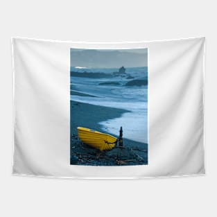 Yellow Boat Tapestry