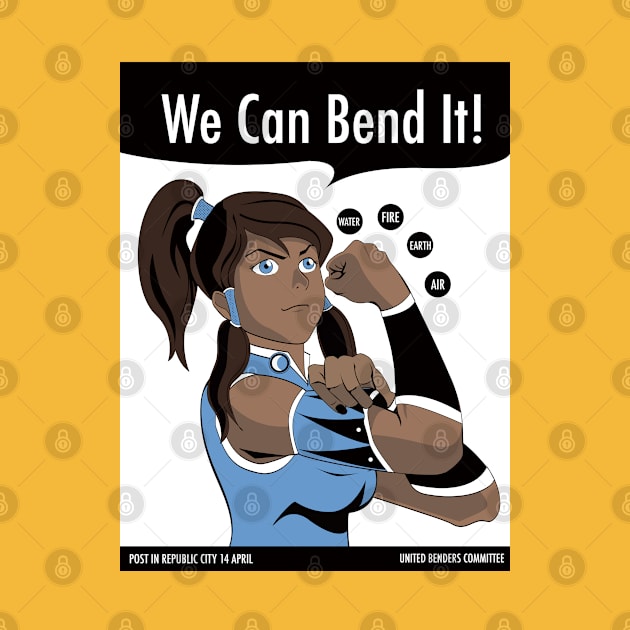 We Can Bend It by RachaelMakesShirts