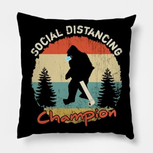 Social Distancing bigfoot champion Pillow