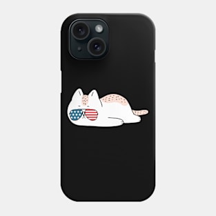 Meowica Cat 4th of July 2021 Phone Case