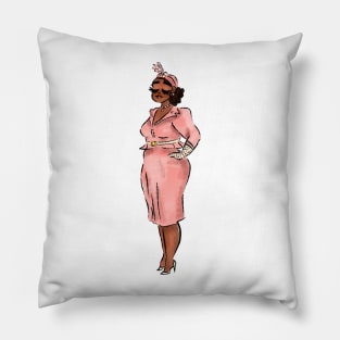 1920s plus size Queen Pillow