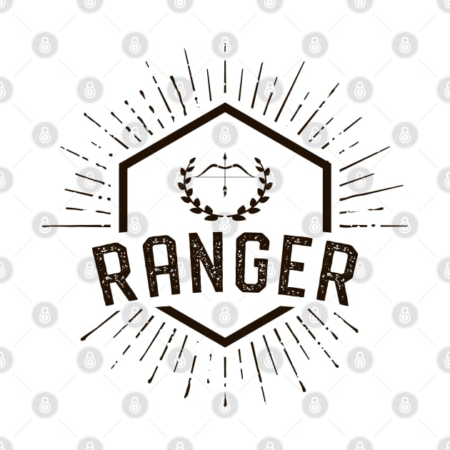 Ranger Player Class - Rangers Dungeons Crawler and Dragons Slayer Tabletop RPG Addict by pixeptional