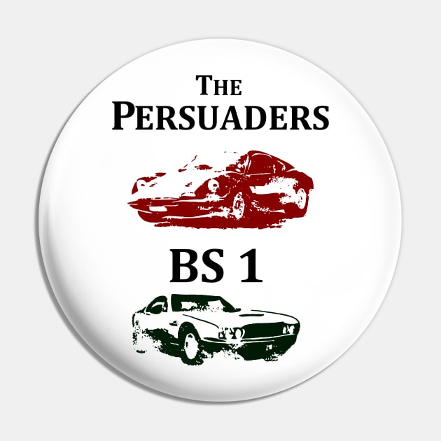 Roda Mens The Persuaders Pin by CelestialCharmCrafts