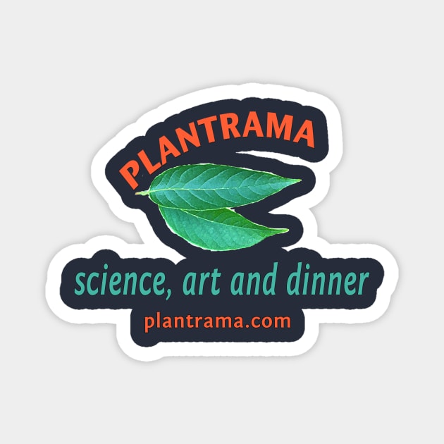 Back and Front - Science Art and Dinner Magnet by Plantrama