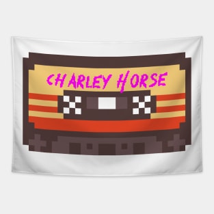 Charley Horse 8bit cassette Tapestry