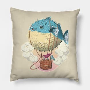 The Fish and Mermaid Pillow