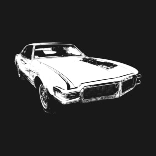 Oldsmobile Toronado 1968 American classic car monoblock T-Shirt