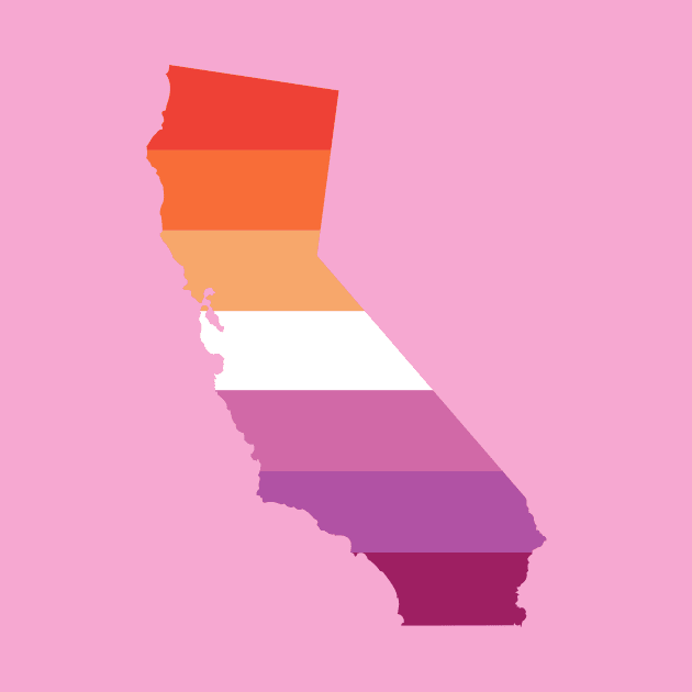 California Lesbian Pride by littleSamantics