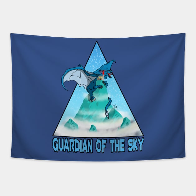 Guardian of the Sky - English Version Tapestry by thearkhive