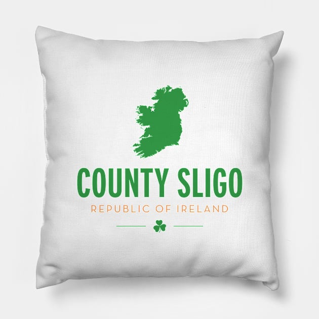 County Sligo Pillow by Assertive Shirts