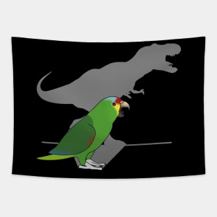 t-rex red lored amazon parrot Tapestry