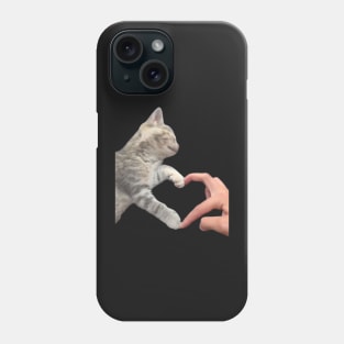 Kitty heart Phone Case