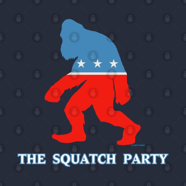 The Squatch Party by FanboyMuseum