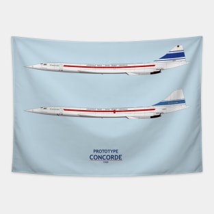 Prototype Concordes 001 And 002 Tapestry