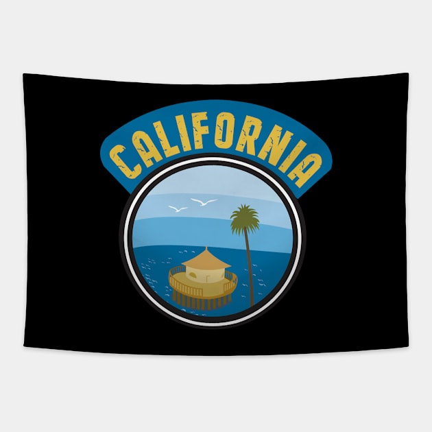 California Tapestry by mypointink