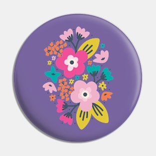 Summer Floral Pin