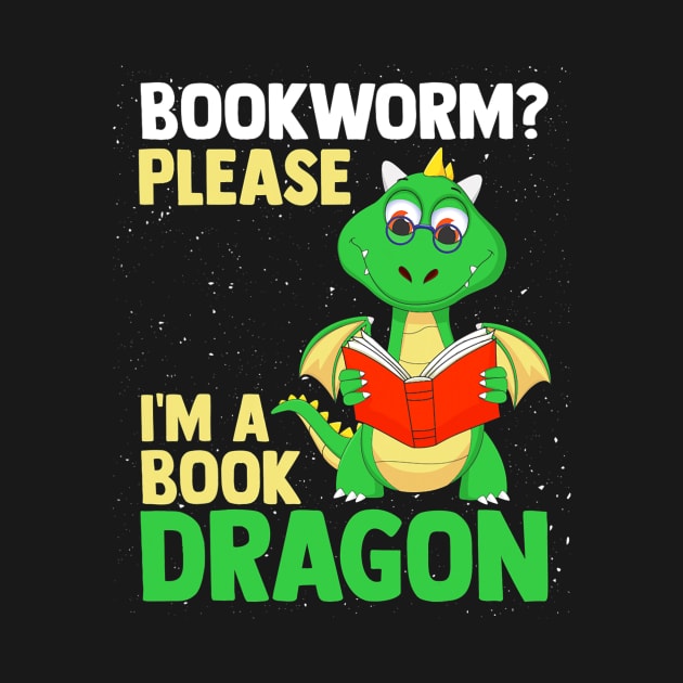 I'm A Book Dragon Book Lovers by tabbythesing960