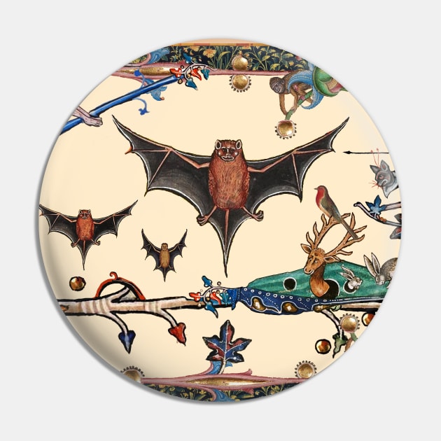 WEIRD MEDIEVAL BESTIARY,FLYING BATS ,UNICORN AND KILLER RABBIT Pin by BulganLumini