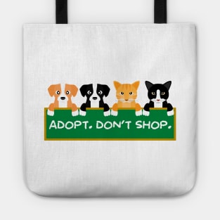 Adopt Don't Shop Tote