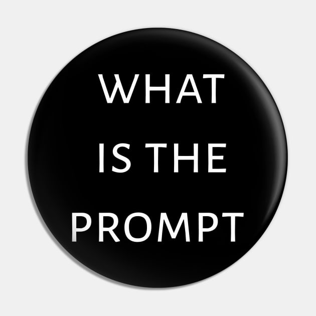 What is the prompt Pin by Spaceboyishere