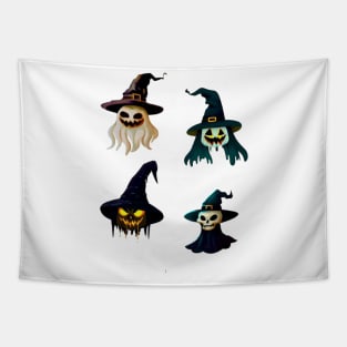 halloween witch Tapestry