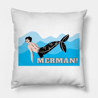 Zoolander Merman Pillow