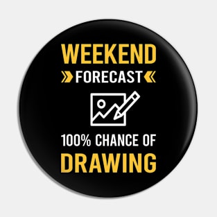 Weekend Forecast Drawing Pin