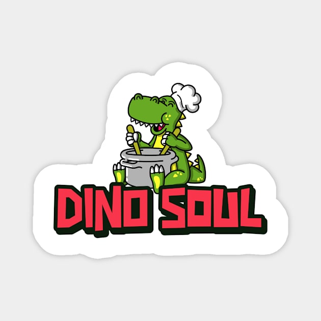 Dino Soul Cute Dino Magnet by TV Dinners