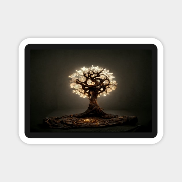 Tree Of Life Unwind Art Work / The Tree Of Life Design Magnet by Unwind-Art-Work