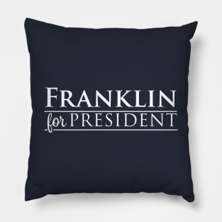 Franklin for President Pillow