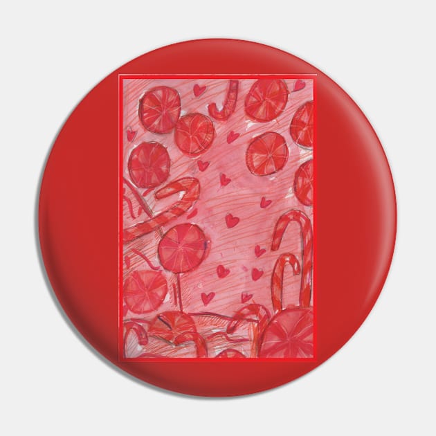 Abstract Candies Pin by Mila-Ola_Art