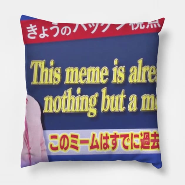 This meme is nothing but a memory Pillow by CrystalClods