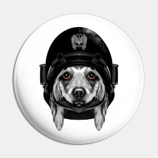 Military dog Pin