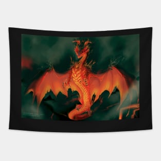 'Brimstone', Fire Dragon Tapestry