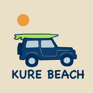 Kure Beach NC Surf T-Shirt