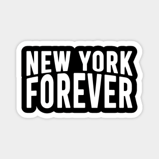 NEW YORK FOREVER BLACK FANMADE Magnet