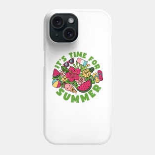 Cute summer time design Phone Case