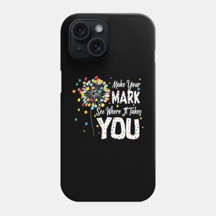 Dot Day international dot day make your mark dot day Phone Case