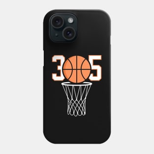 305 Miami Basketball Phone Case