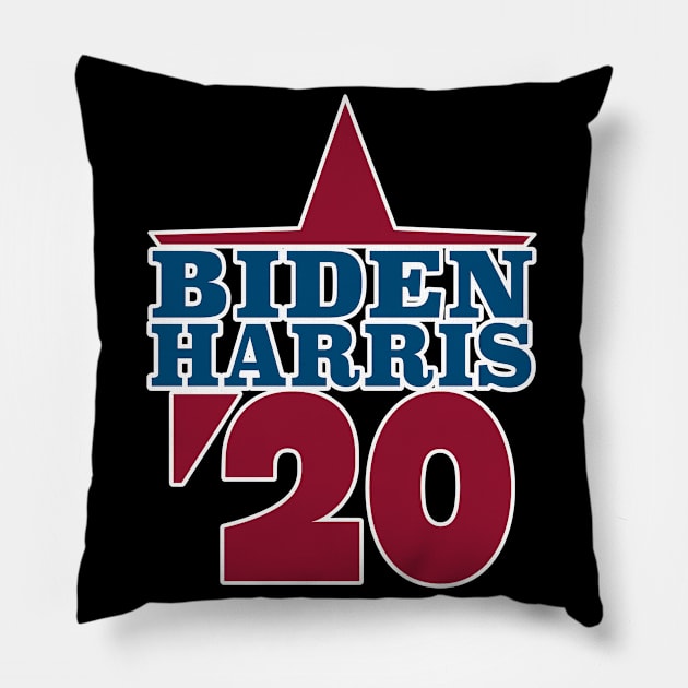 Joe Biden 2020 and Kamala Harris On One Ticket Pillow by YourGoods