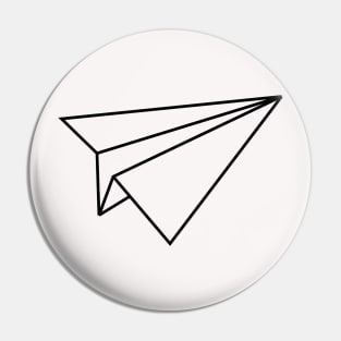 paper plane Pin