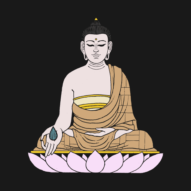Gautama Buddha by pandascool