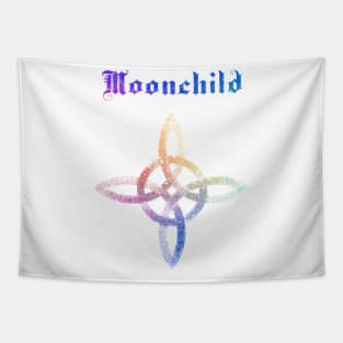 Witch's knot: moonchild Tapestry